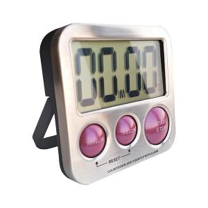 China Meat Magnetic Digital Cooking Timer Large Display Thermo Loud Alarm Back Holder on sale