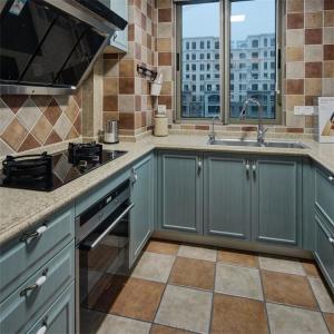 China Granite Marble Kitchen Cupboard Set Classic Kitchen Cabinets on sale