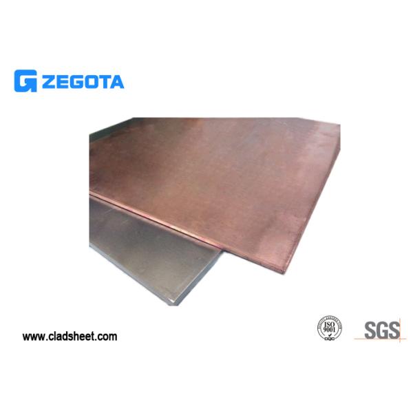Strong Structure Metal Materials Clad Metal Strip Good Dimensional Consistency