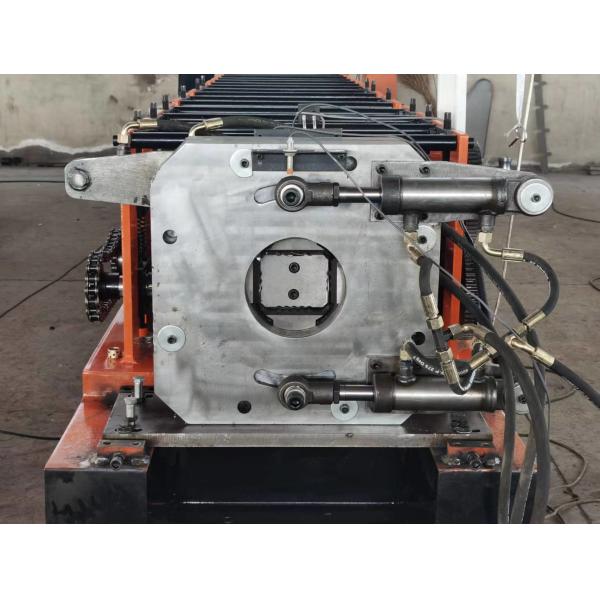 Rain Pipe Downspout Roll Forming Machine Hydraulic Cutting System