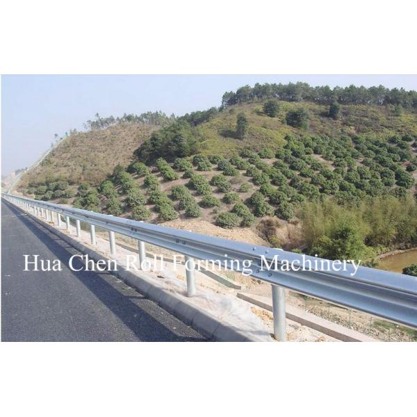 Gear Box Drive Highway Guardrail Forming Machine Thickness 4mm