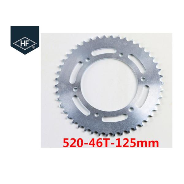 37T / 41T / 46T / 56T Motorcycle Chains And Sprockets 420 428 520 high speed