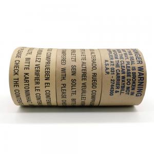 Buy cheap Non Toxic Gummed Brown Paper Tape Recyclable Biodegradable Repulpable product