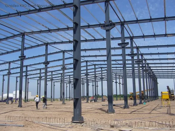 Prefabricated Structural Steel Metal Shed