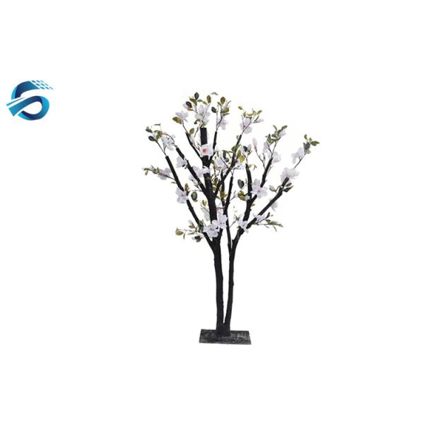 Customized Fiberglass Artificial Magnolia Branches Distinctly Visual Effects