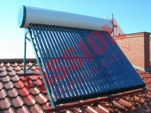 Buy cheap Roof Flat Solar Water Heater , Copper Pipe Solar Water Heater For Washing product