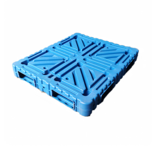 Buy cheap Double Sided Plastic Shipping Pallets Polyethylene HDPE Reusable Pallets product