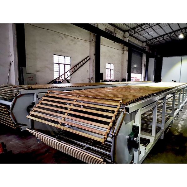 Crawler Type Foundry Sand Moulding Line 420mm-710mm Sand Mold Conveying And Pouring Production Line