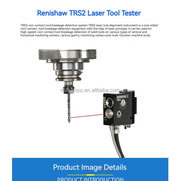 Non-contact Renishaw Single-sided Laser Tool Setting Probe Sensor CNC Machine Tool Damage Detection Reduce Scrap Rates