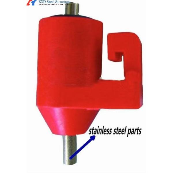 Anti Rust Broiler Pan Feeding System Automatic Plastic Slat Floor For Poultry