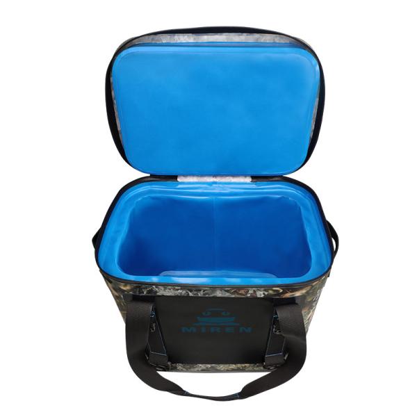 21 Liters Portable Soft Sided Cooler Leaf Pattern Camouflage Color