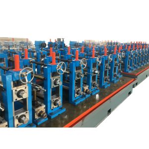 Round Square Tube Spiral Welded Pipe Making Machine Rectangular Black