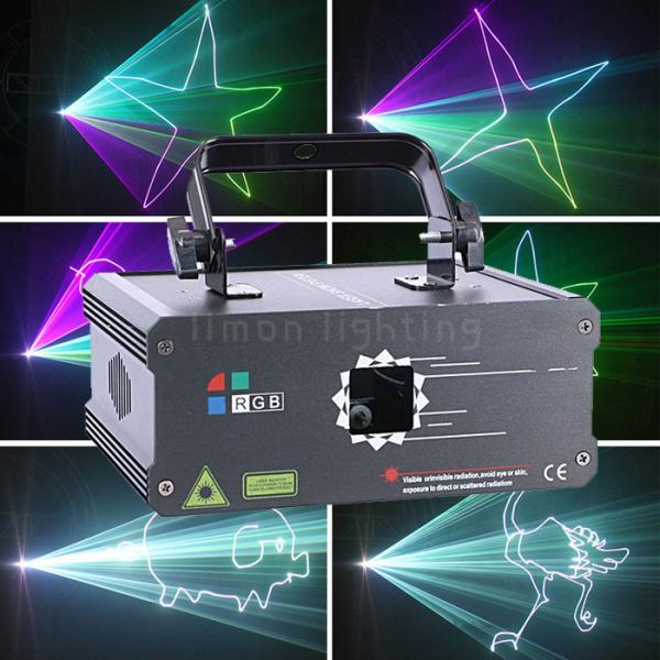 Quality 500mW RGB Full Color Mini Animation Laser Light for Performing Arts Bar Night Club for sale