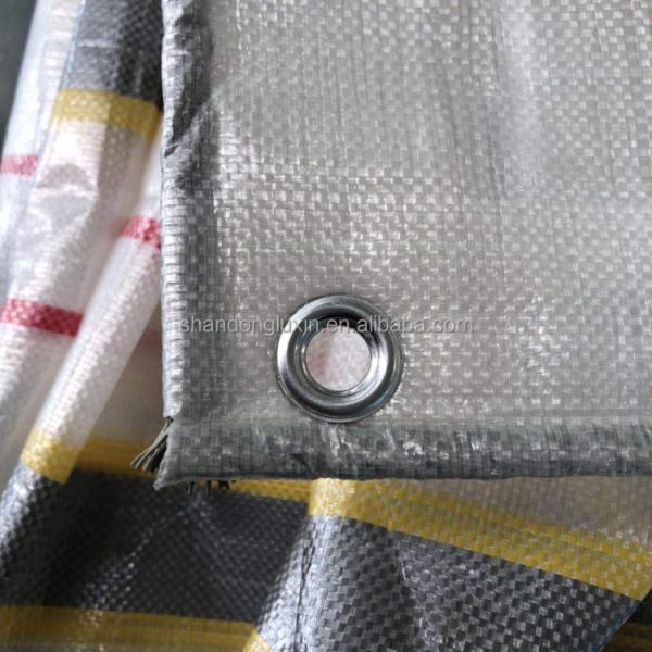 PE Tarpaulin Heavy Duty Waterproof Tarpaulin with 6*6-16*16 Density