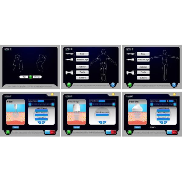 hifu high frequency machine for body lift made in beijing