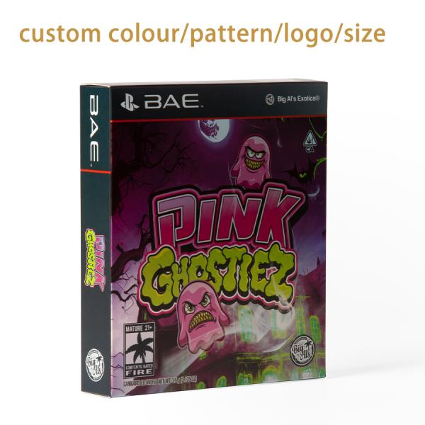 Colourful White Paperboard Game Accessories Packaging Box with Gloss Lamination Customized Thickness