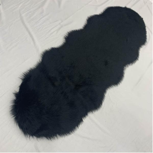Auto Upholstery Lambs Wool Sheepskin Floor Mats Thick Wool