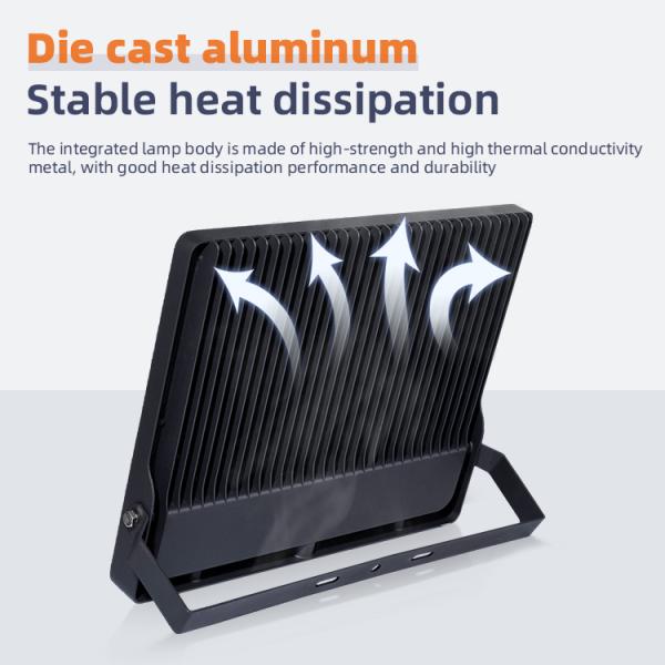 Outdoor Anti Glare LED Flood Light 150w 200w LED Modular Floodlight