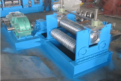 2 - 4mm Thickness Culvert Sheet Metal Roll Forming Machine With Track Cutting System 50HZ