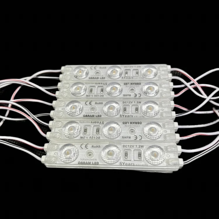 Heat Resistant LED Sign Module DC24V 170 Degrees Backlight Module For Sign Lighting