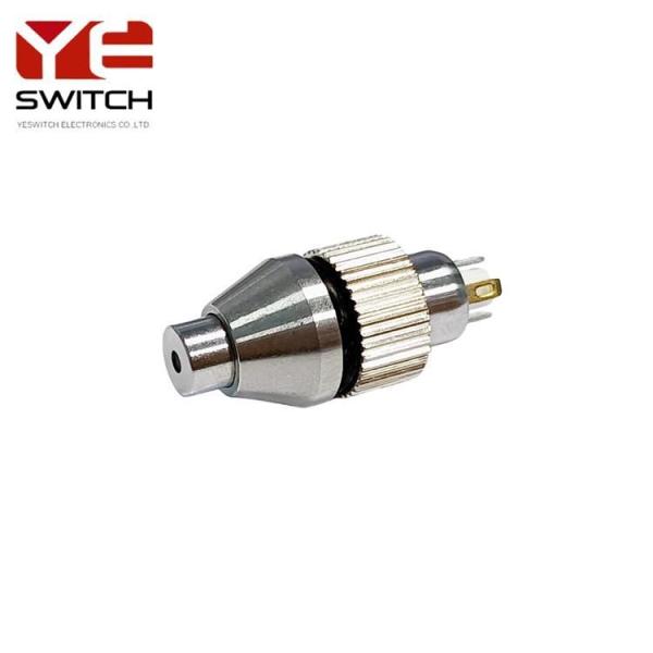 On Off Momentary Metal Push Button Switch Self Lock 8mm Momentary Switch