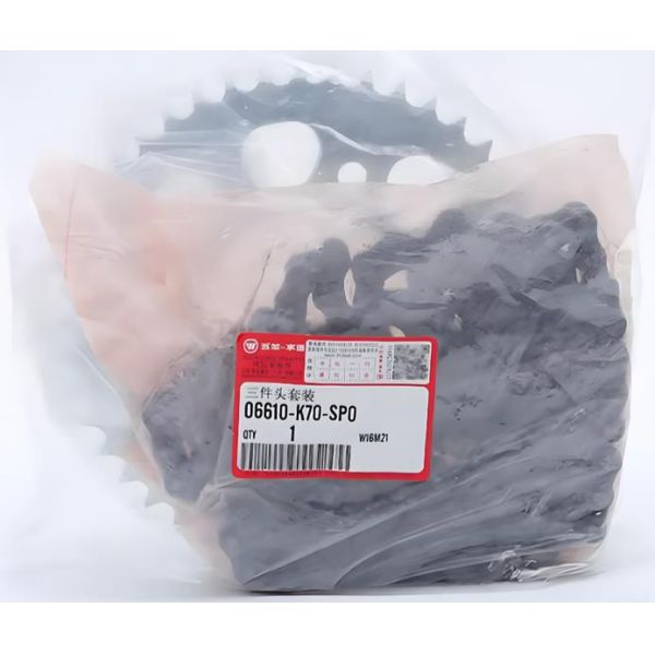 Motorcycle Drive Chains and Sprocket Kit for Honda CBF190 CB190R CB190X