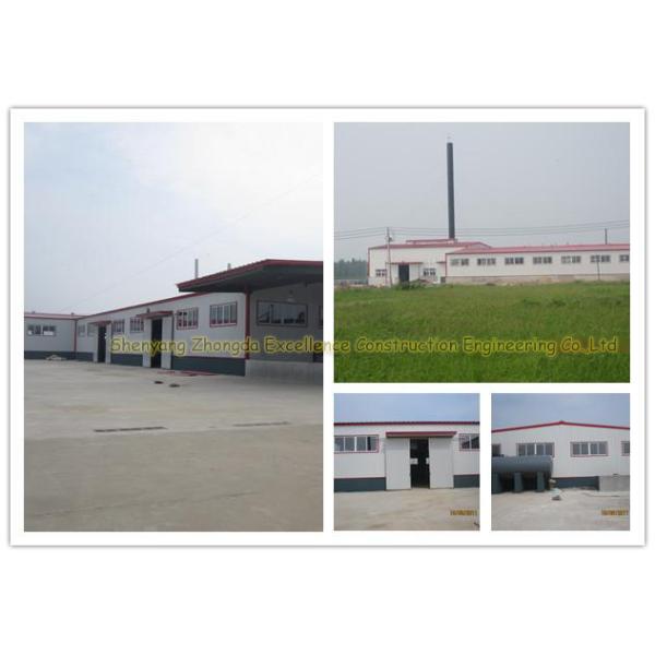 Durable Light Weight Fabrication Steel Structure Prefab Metal Workshop