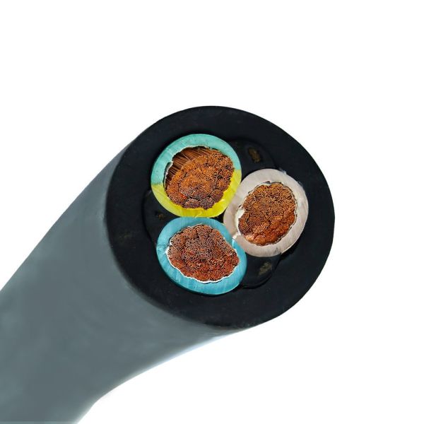 JHS Cable 450/750V Rubber Insulation 16A Rated Current Waterproof Submersible Pump Power Cable