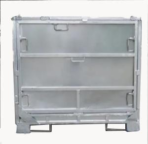 Buy cheap 4 Layers Stacking Foldable IBC Container / Galvanized Intermediate Bulk Container product