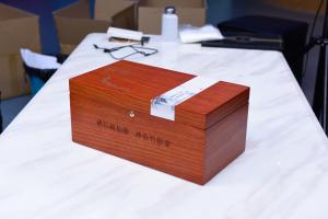 Buy cheap HD LCD Screen Video Gift Wooden Box OEM for promotional marketing product