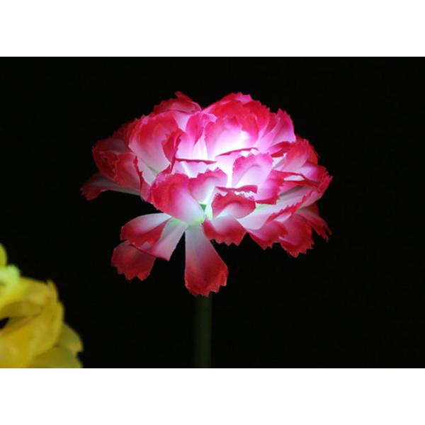 LED Simulation Carnation Lights Park Lawn, Beautiful Display, Decorative Lighting Festival
