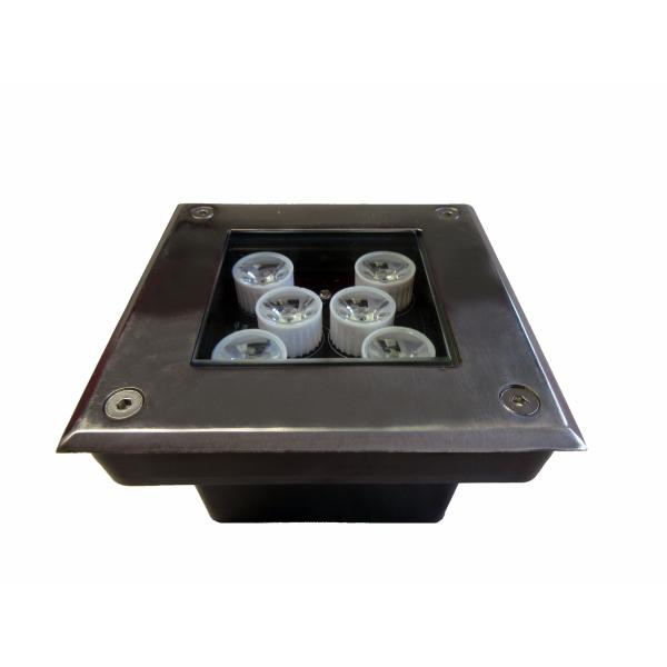 Energy Saving Square 6w RGB WIFI Outdoor LED under Ground Lights For Garden