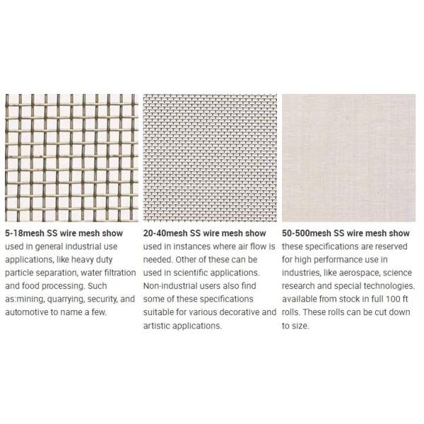 Woven Wire Mesh 304 316l Stainless Steel Square Woven Wire Mesh For Filter,screen fine wire filter