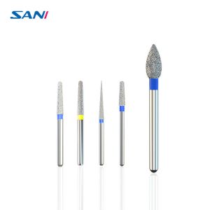 Buy cheap Dental Polish Bur Stainless Steel 11mm FG Diamond Bur Set For High Speed Handpiece product