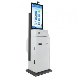 China Cryptocurrency Coin Cash Acceptor Kiosk Machine With Printer Fingerprint on sale