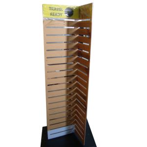 Buy cheap 4 sided Plastic Slatwall Branded Display Stands product