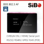 SIBO In Wall Flush Tablet with wifi POE App remote control For Home Automation