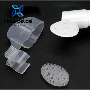 China 40mm Foaming Soap Pump Emulsion Mousse Plastic Lotion Bottle Foaming Face Wash Bottle With Brush on sale