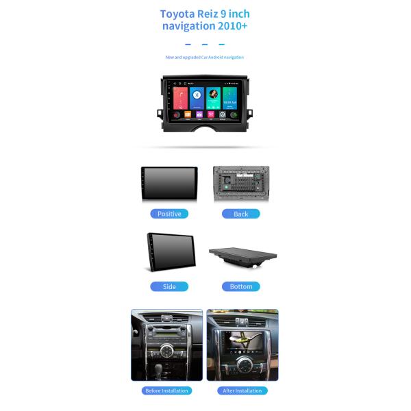 Wifi 4G GPS Car Computer 9 Inch For Toyota Reiz 2010+Touch Screen Car Navigation