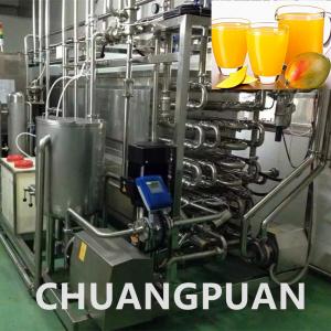 China 10000KG According To Actual Stainless Steel Mango Pulp Production Line Delivery 40-70days on sale