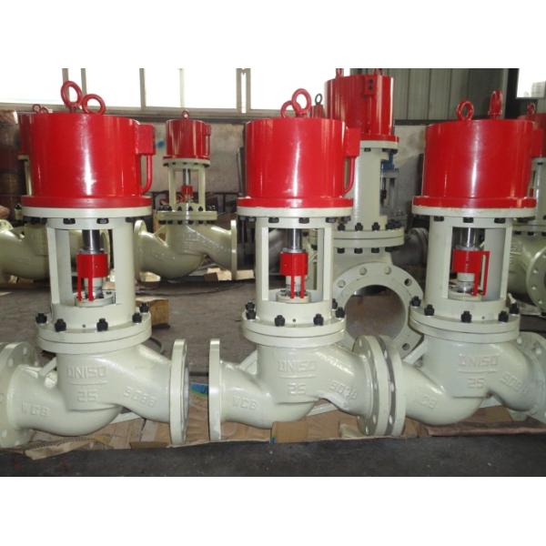 Casting Material Pneumatic Control Valve , Pneumatically Operated Control Valve