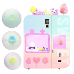 China Highly Interactive Vending Cotton Candy Machine Smart Fully Automatic on sale
