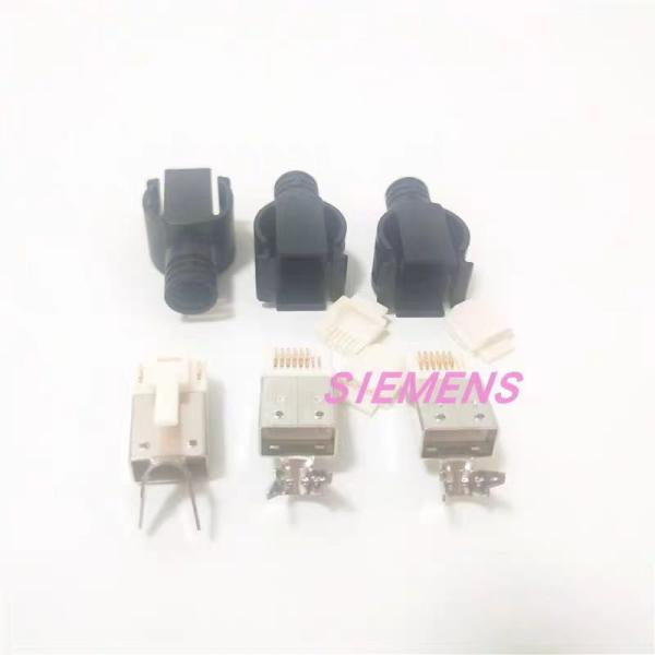 Crimp / Solder Siemens Servo Motor Power Connector 100V