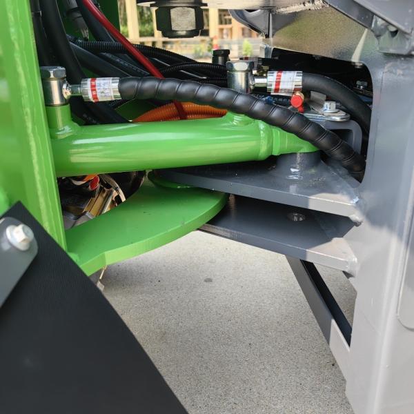 CE Mini Electric Wheel Loader Machine Battery Powered