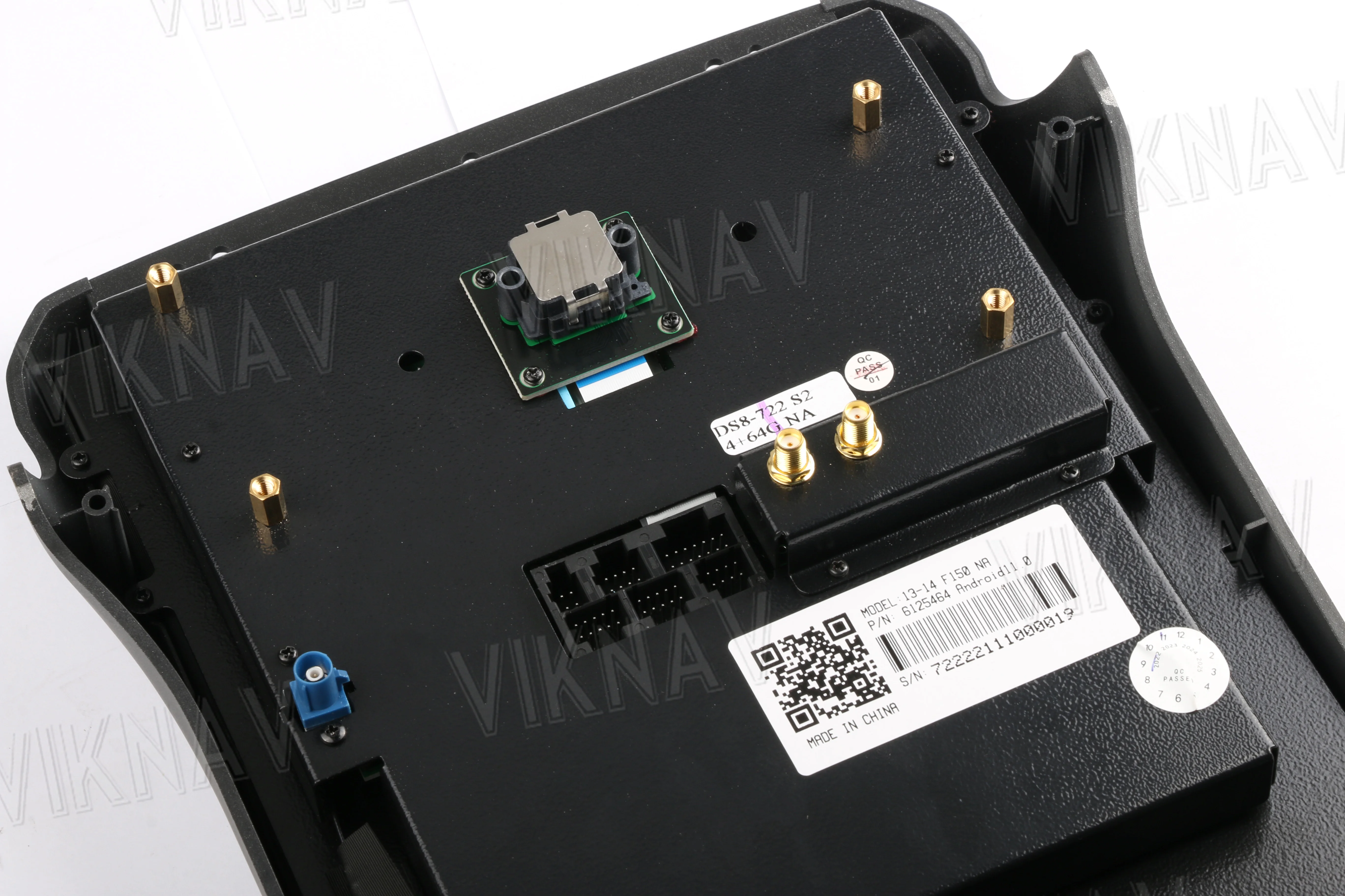 Viknav 12.1Inch Android Touch Screen Car Radio Ford F250 2013 2014 Carplay Auto Stereo Aftermarket Head Unit Video Player