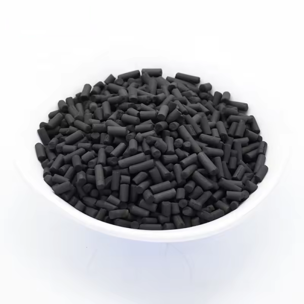 Gold Columnar Air Purification Activated Carbon Adsorbent Variety for Environmental Protection