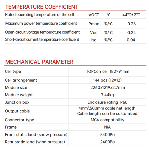 560W Semi-Flexible Solar Module - TOPCon Cell, High Durability for Low-Load Commercial Rooftops