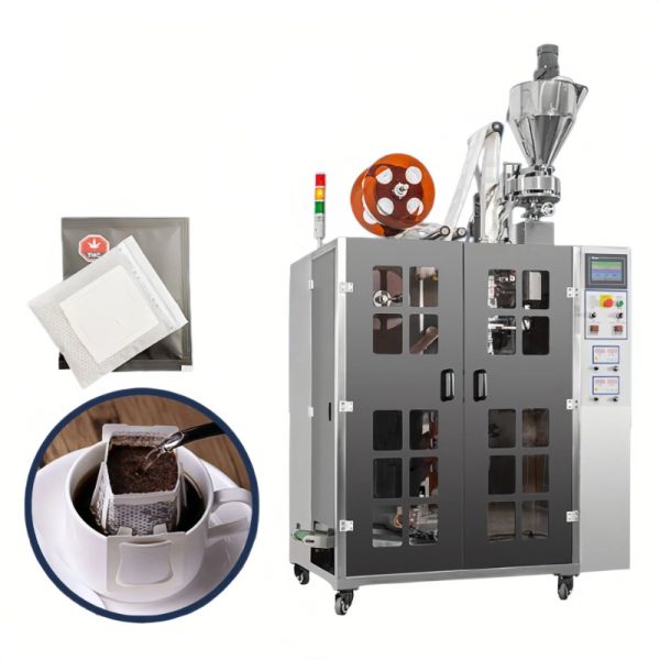 Automatic Drip Coffee Packaging Machine Outer Coffee Bag Packing Machine 3.7kw