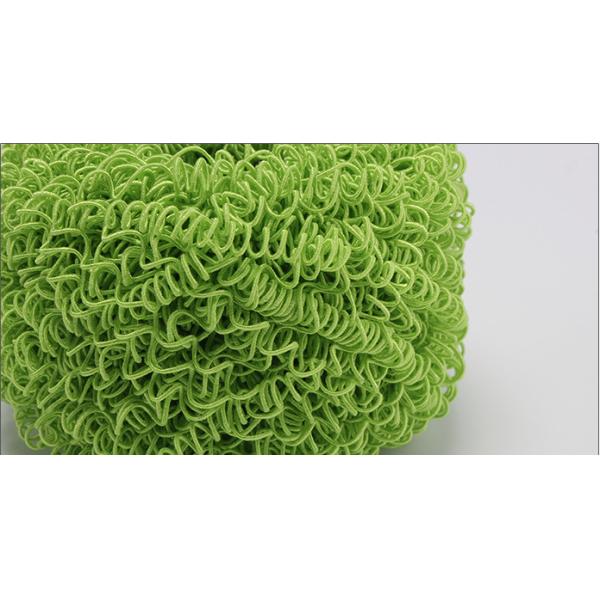 Environmental Friendly Polyester Fiber Scourer Durable For Kitchen Cleaning