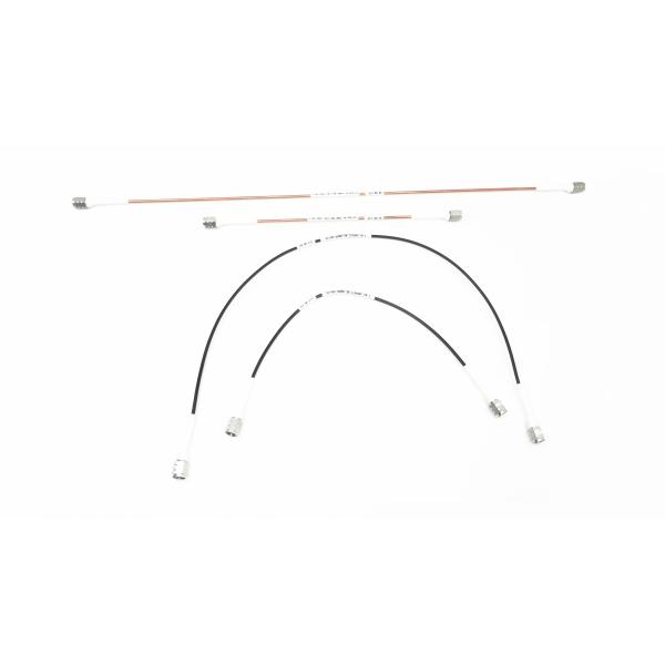 1.85mm MMW Series Male RF Stainless Steel Plugs For Rigid RF Cable Assembly 200 / 400 Mm